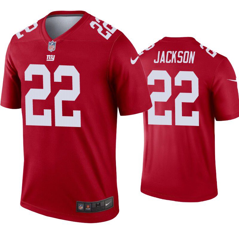 Men New York Giants #22 Adoree Jackson Nike Red Inverted Legend NFL Jersey